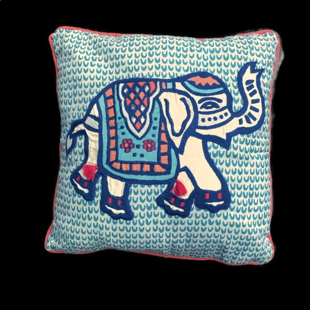Elephant 🐘 Throw Pillow - Picture 2 of 4